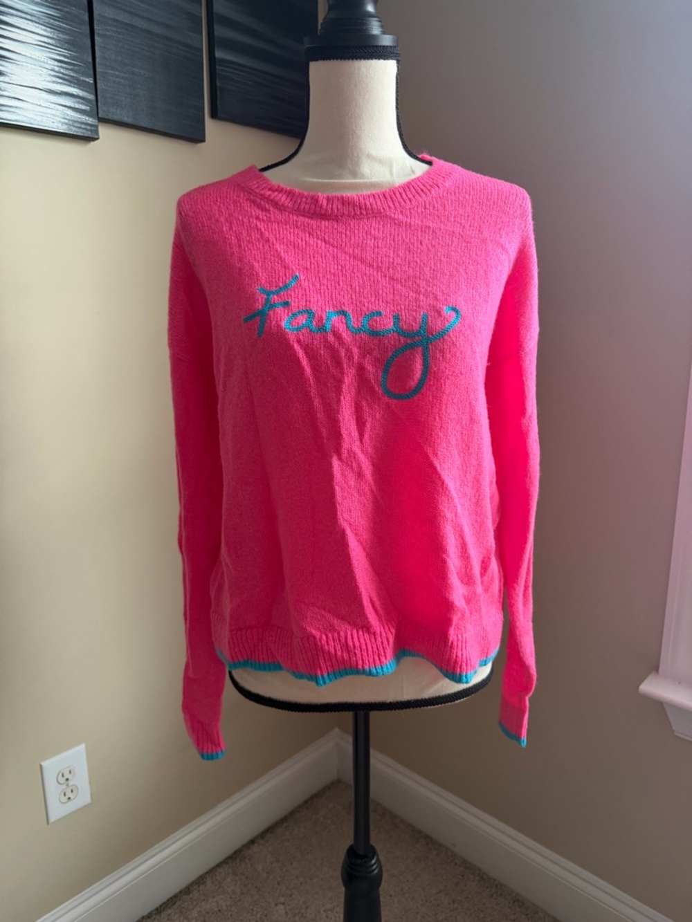 Lilly Pulitzer NWT Fancy Charlton Sweater in Pink Topaz